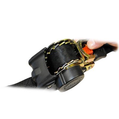 Image showing 5 th Erickson Bolt-On Retractable Ratchet Tie Downs for Permanent Mounting, Set of Two