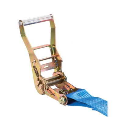 Image showing  Ratchet Strap with Sliding Wear Guard for Added Durability, 10,000 lb Capacity