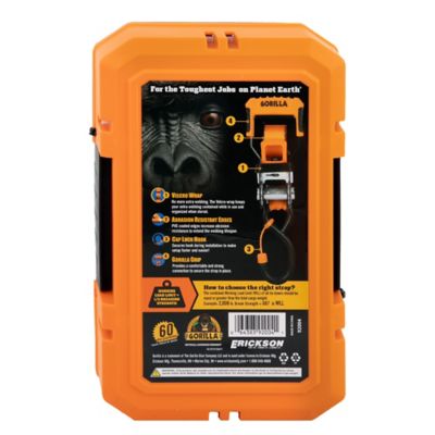 Image showing  Ratchet Tie Down Straps with Ergonomic Grip and Locking Caps