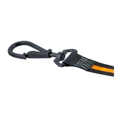 Image showing  Heavy-Duty Tie Down Straps with Flat Hook and Swivel Snap Hook, Set of Two