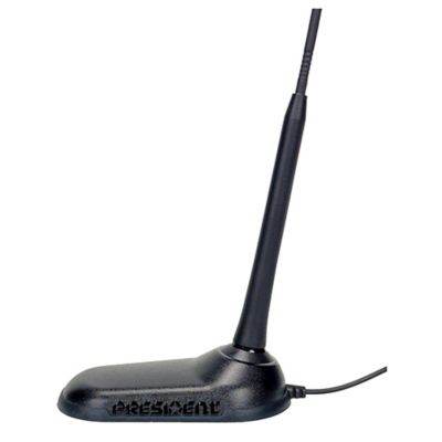 Image showing  VIRGINIA-F Magnetic-Mount CB Antenna with Fixed-Angle Whip