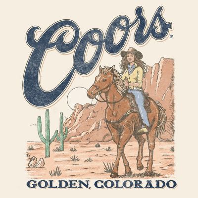 Image showing  Coors Cowgirl Desert