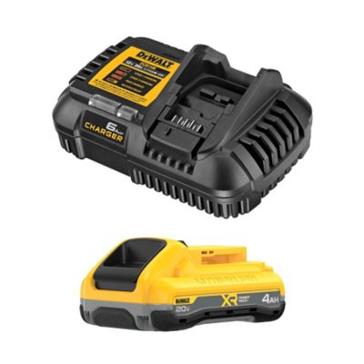 DEWALT 20V MAX XR 4 Ah Starter Kit