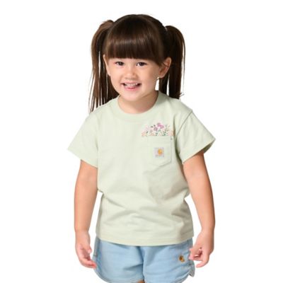 Image showing 0 th Carhartt Toddler Girls' Garden Patch Pocket Tee