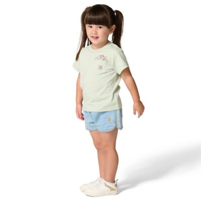 Image showing 1 th Carhartt Toddler Girls' Garden Patch Pocket Tee