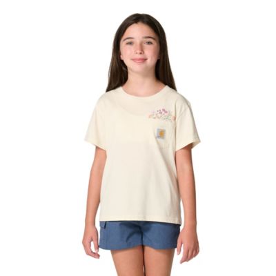 Carhartt Girls' Ringer Dog Tee