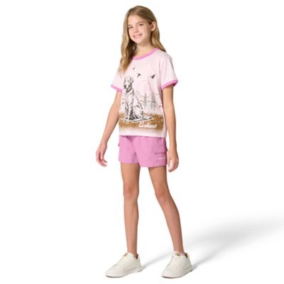 Image showing  Girls' Ringer Dog Tee