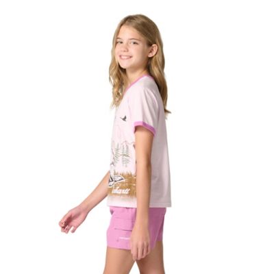 Image showing  Girls' Ringer Dog Tee