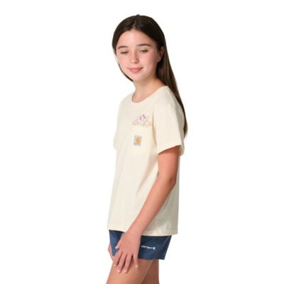 Image showing  Girl Garden Patch Pocket Tee