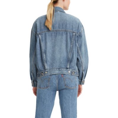 Image showing  Women's 90's Trucker Denim Jacket