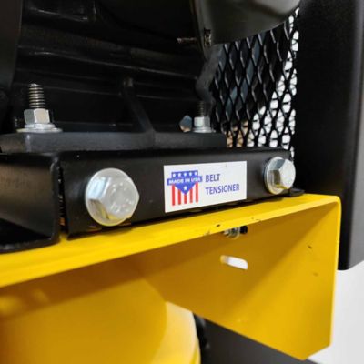 Image showing  Silent Air Industrial 7.5HP 31CFM 3 Phase 460V 2-Stage 80 Gal. Vertical Air Compressor w/ 30CFM Refrigerated Air Dryer