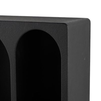 Image showing 5 th Harper & Willow Wooden 4 Cubby Geometric Room Wall Shelf with Arched Block Shapes