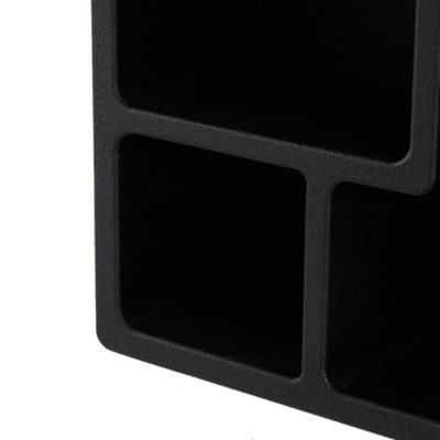 Image showing 6 th Harper & Willow Wooden 4 Cubby Geometric Room Wall Shelf with Arched Block Shapes