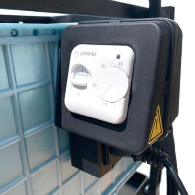 Image showing 8 th Hatching Time Comfortplast Chick Brooder, 3 Layer, H 9.5 in., 3 Sections Per Layer