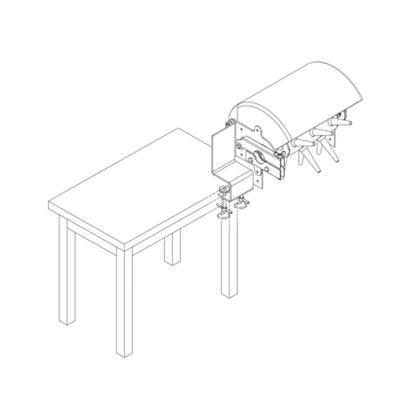 Image showing 6 th Hatching Time Drill Feather Plucker Attachment with Desk and Wall Mount