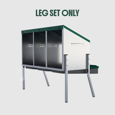 Image showing  Egg House Leg Set - For Galvanized Nesting Box Series