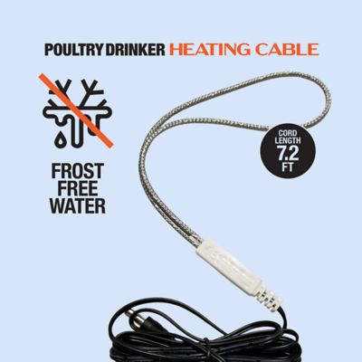 Image showing  Drinker Heater Cable, 12W, 16 in. Length