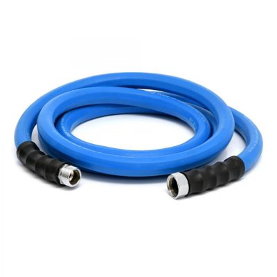 Image showing  3/4 in. x 10 ft. Heavy Duty Farm & Ranch Rubber Water Hose, 2 pk.