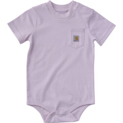Carhartt Kids' Short-Sleeve Pocket Bodysuit