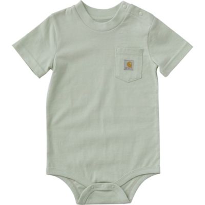Carhartt Kids' Short-Sleeve Pocket Bodysuit Best Baby/Toddler Clothes