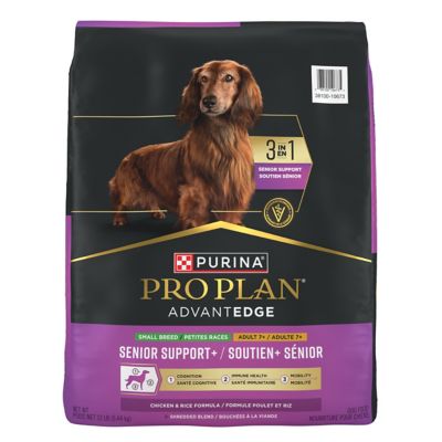 Purina Pro Plan AdvantEDGE Senior Support+ Adult Small Breed Chicken & Rice