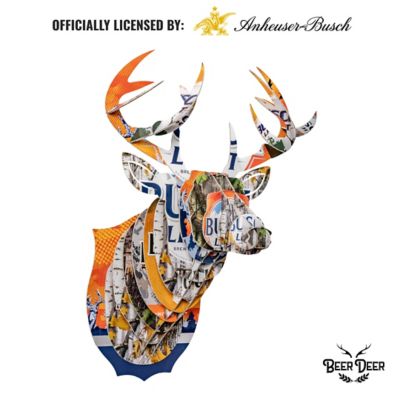 Image showing  Busch Light Camo Deer Sculpture Kit