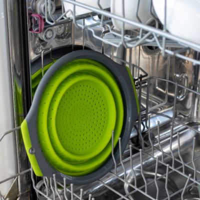 Image showing  Prep Solutions RV Kitchen 3 quart Strainer, Collapsible, PS-3507