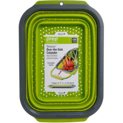 Image showing  Prep Solutions RV Kitchen 6 quart Strainer, Collapsible, PS-3509