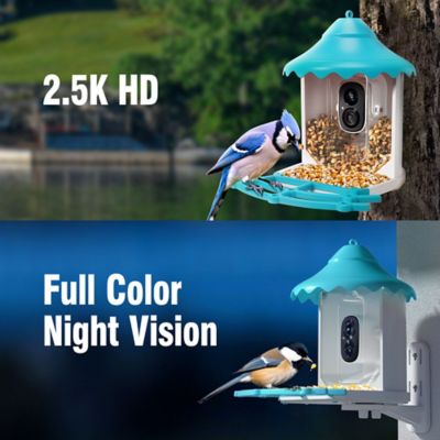 Image showing 5 th Cinmoore Bird Feeder WiFi Battery Camera