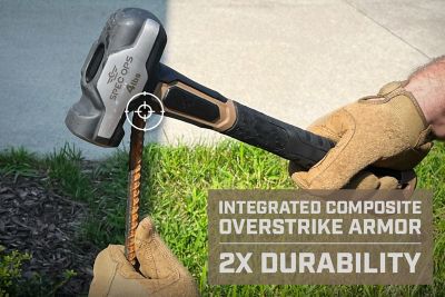 Image showing  Sledgehammer, 4 lb. Engineering Hammer + Soft Face