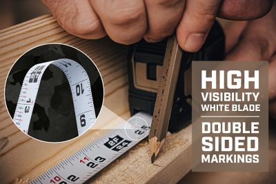 Image showing  Tape Measure, 16 ft., Fractional