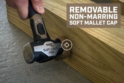 Image showing  Sledgehammer, 3 lb. Drilling Hammer + Soft Face