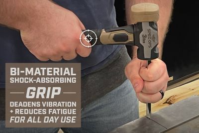 Image showing  Sledgehammer, 3 lb. Drilling Hammer + Soft Face