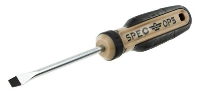Spec Ops Screwdriver, 4-in. x 1/4 in., Slotted