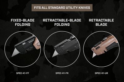 Image showing  Utility Knife Blades, 10 Pack