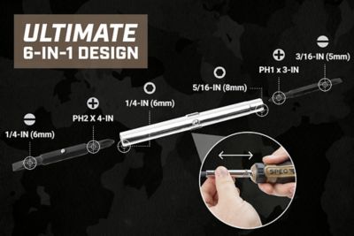 Image showing 5 th Spec Ops Screwdriver, 6-in-1