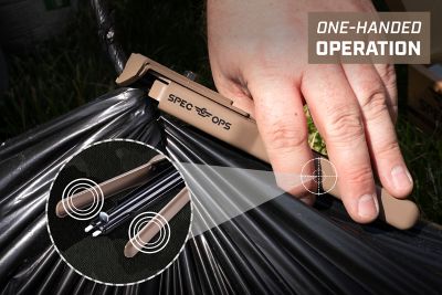 Image showing  Hog Ring Stapler, Auto-Feed, Retail packaging