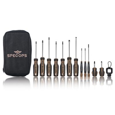 Spec Ops Screwdrivers, 12 pc. + Case