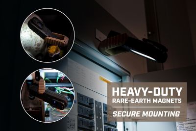 Image showing  Worklight, 400/150 Lumen Flashlight