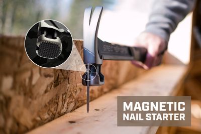 Image showing  Hammer, 28 oz. Framing, Milled Face, Soft Face