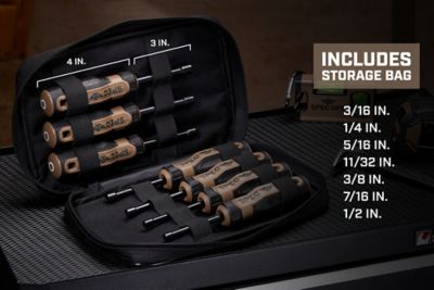 Image showing  Nut drivers, 7-piece, metric