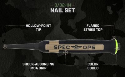 Image showing  Nail Set, 3/32