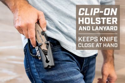 Image showing  Safety Knife, Self-Retracting, Holster