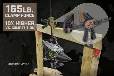 Image showing  Clamp, Medium, 7 in., 2-Pack