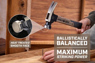 Image showing  Hammer, 20 oz., Fiberglass, Rip, 16 in., Smooth Face, Soft Face