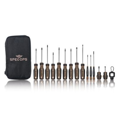 Spec Ops Screwdrivers, 14 pc. + Case