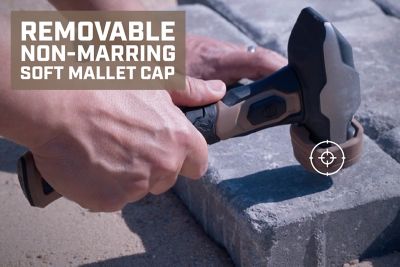 Image showing  Sledgehammer, 2.5 lb. Blacksmith Hammer + Soft Face