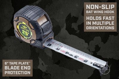 Image showing  Tape Measure, Elite Series, 25 ft., Fractional