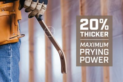 Image showing  Pry Bar, Flat Bar, 15-in.