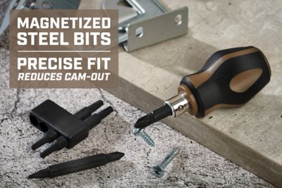 Image showing  Screwdriver, 9-IN-1 STUBBY SET